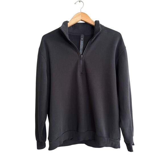 Lululemon Men’s Steady State Half Zip In Black - Picture 6 of 10